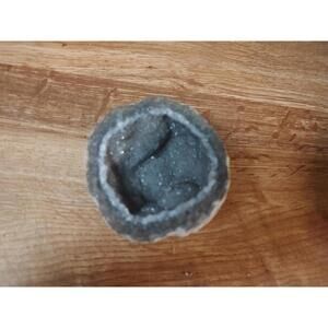 Natural Geode Crystal Display